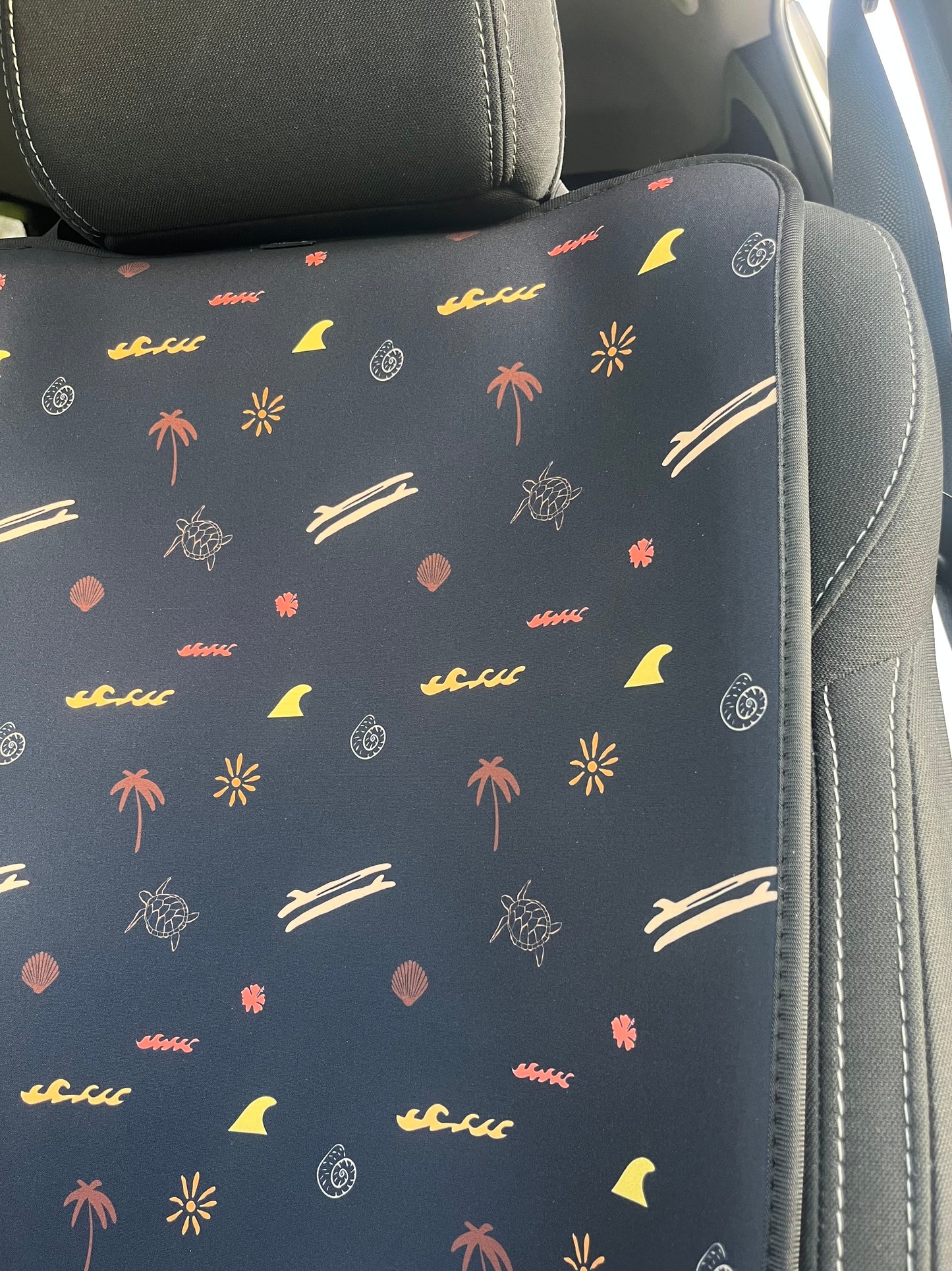 Golden Tide Car Seat Cover - Neoprene