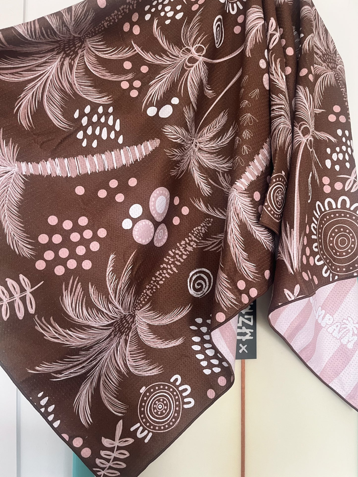 Sand Free Beach Towel - Desert Palms