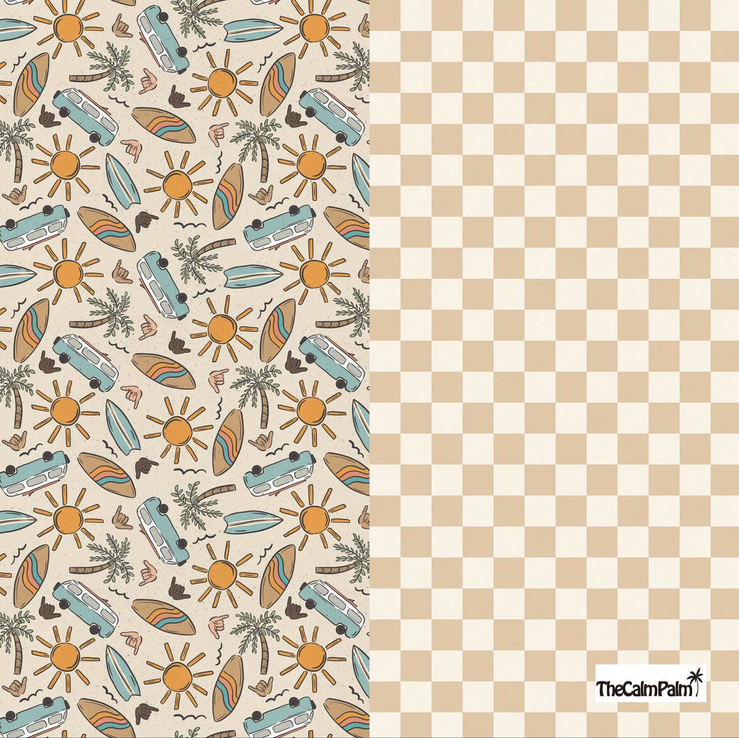 Sand Free Beach Towel - Surfs Up