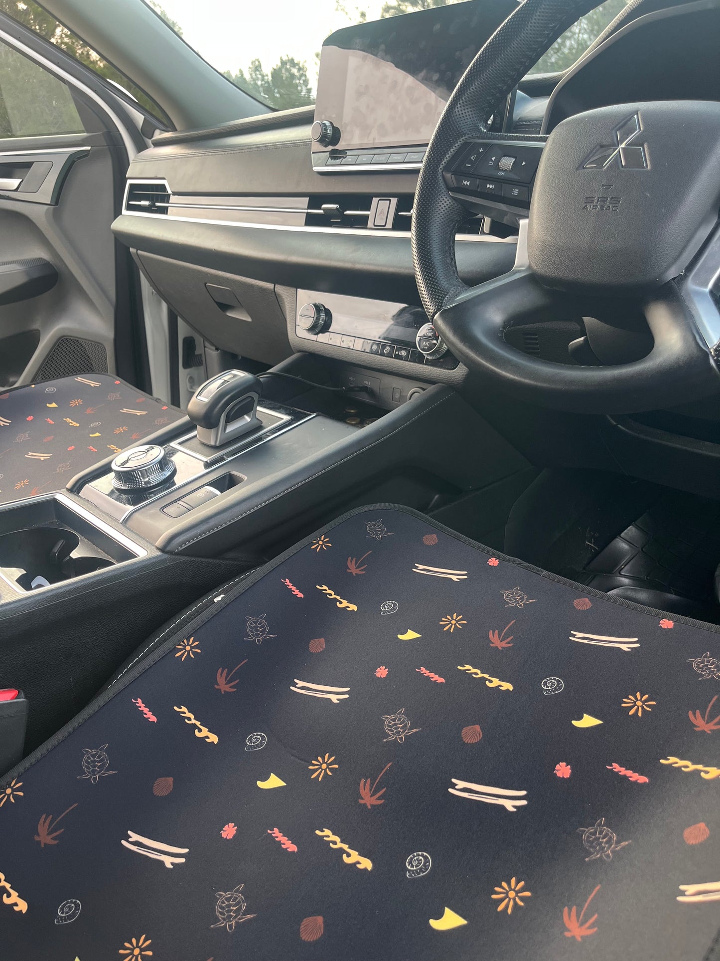 Golden Tide Car Seat Cover - Neoprene