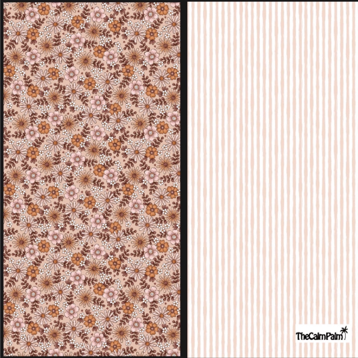 Sand Free Beach Towel - Dusty Floral