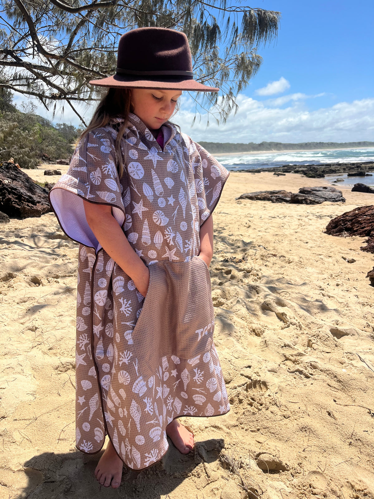 Hooded Towel - Shelly