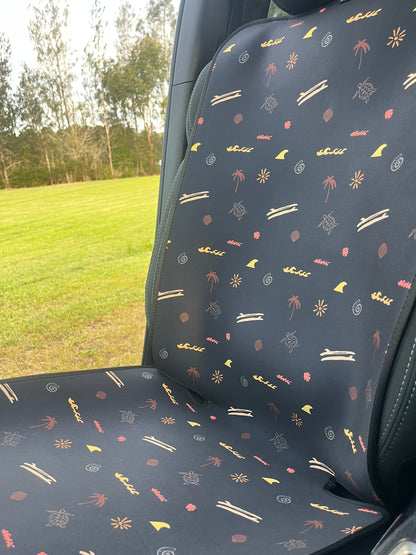 Golden Tide Car Seat Cover - Neoprene