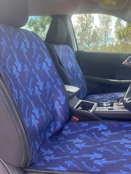 Whale Shark Car Seat Cover - Neoprene
