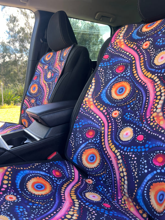 Earth Car Seat Cover - Neoprene