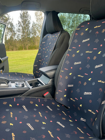 Golden Tide Car Seat Cover - Neoprene