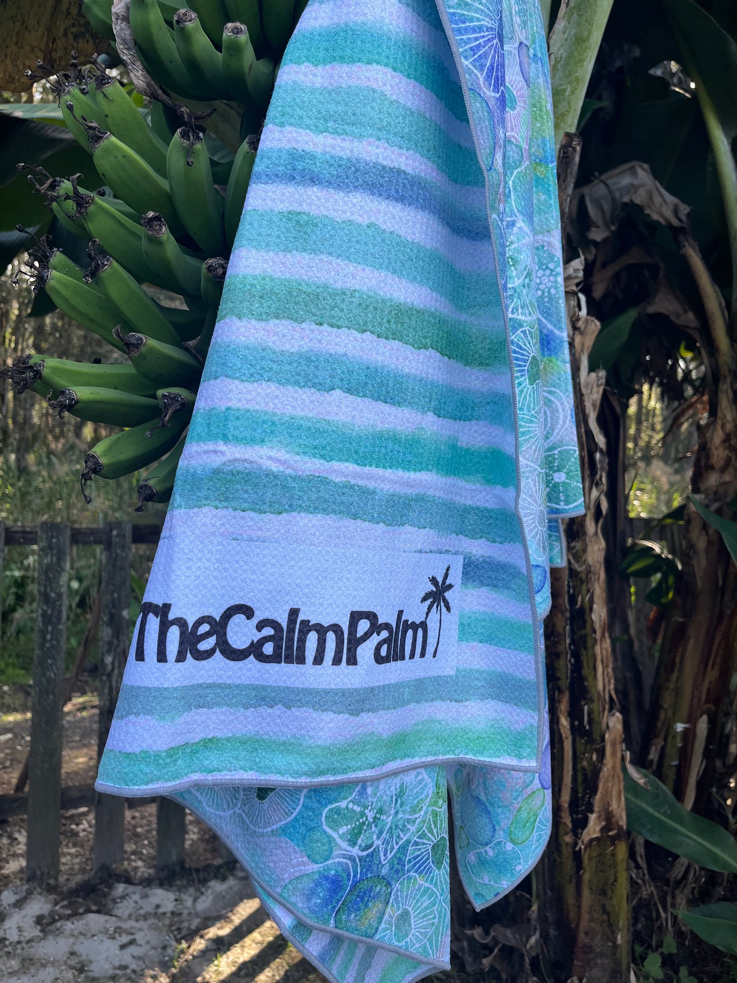 Sand Free Beach Towel - SeaGlass