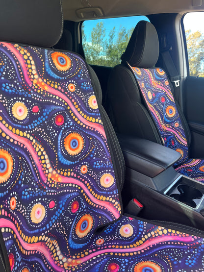 Earth Car Seat Cover - Neoprene