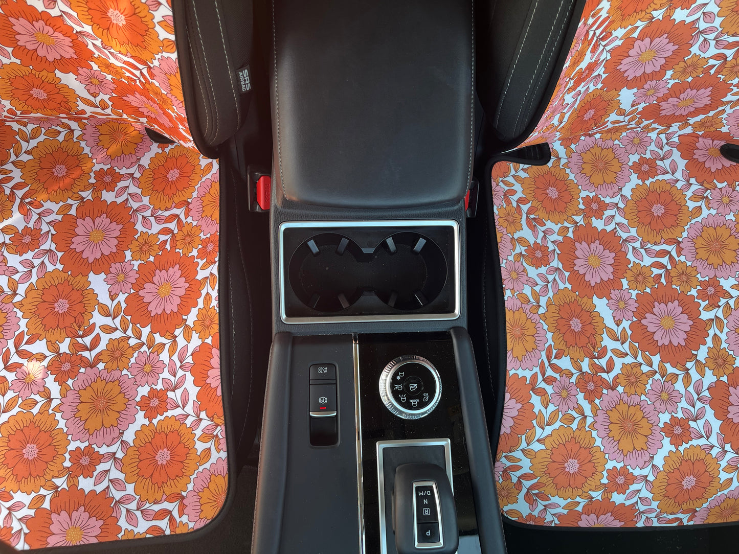 Floral Car Seat Cover - Neoprene